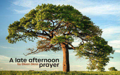 A late afternoon prayer
